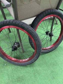 BSD Bmx 20” Swerve Hubs Wheelset No Tires Brand New Read Description No Trades