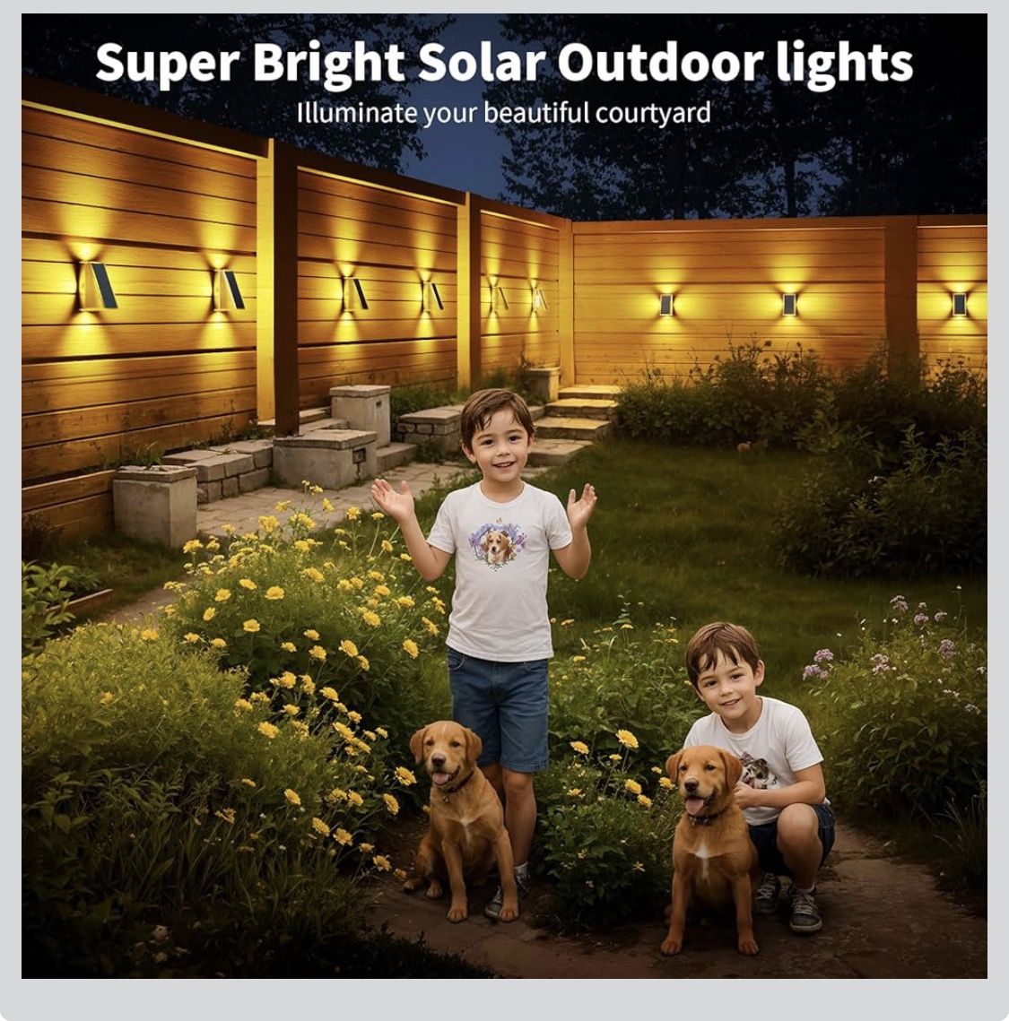 Outdoor Solar Lights. 10 Pack