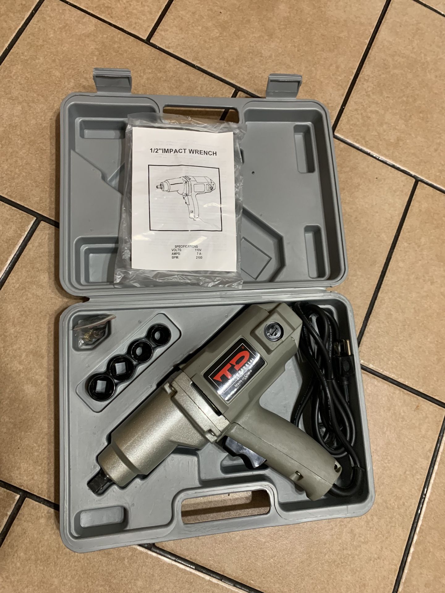 1/2"IMPACT WRENCH