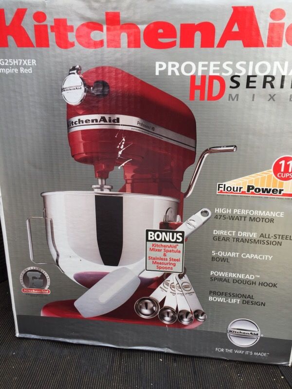 Kitchen aid kg25h7xer empire red