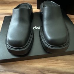 alexanderwang Dean Clog Black Women 37 Loafers/Mules