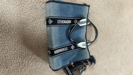 Steve Madden Denim Tote Bag
