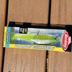 Berkley PowerBait CullShad 6 Saltwater Soft Swim Bait
