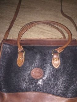 Vintage Dooney and Bourke Leather Bag