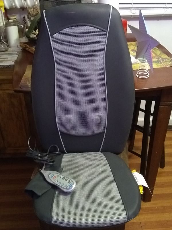 Hocs Heated Shiatsu Dual Back Massage Chair Cushion Massager For Hocs Heated Shiatsu Dual Back Massage Chair Cushion Massager For In Detroit Mi Offerup