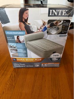 Intex Dura beam plus ultra plush headboard airbed
