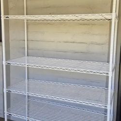 InterMetro 18" x 48" x 74" Shelving Unit with 7 Metal Shelves