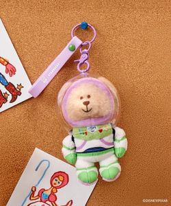 Starbucks Korea - Toy Story 5 Bearista Buzz Lightyear Key Ring (Limited Edition)