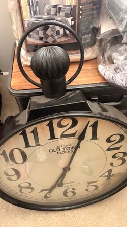 Old Town Clocks Large Decorative Wall Clock