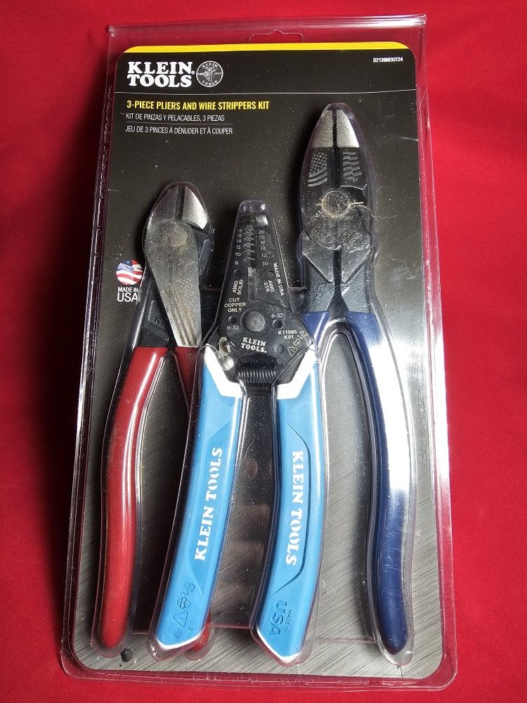 BNIB Klein Linemen, Strippers, Diag Cutters