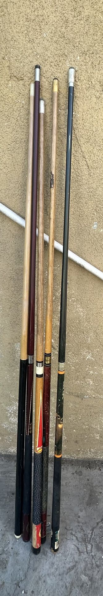 Pool Table Sticks