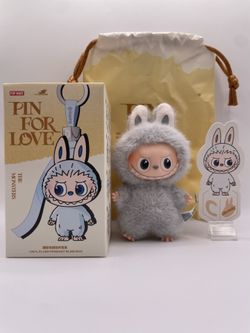 Labubu Pin For Love Series-Letter C