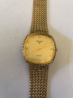 NIVADA Quartz Grenchen Switzerland gold plated works perfect