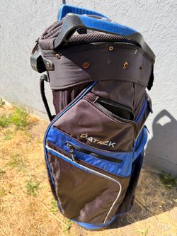 Datrek Golf Cart Bag Black and Blue