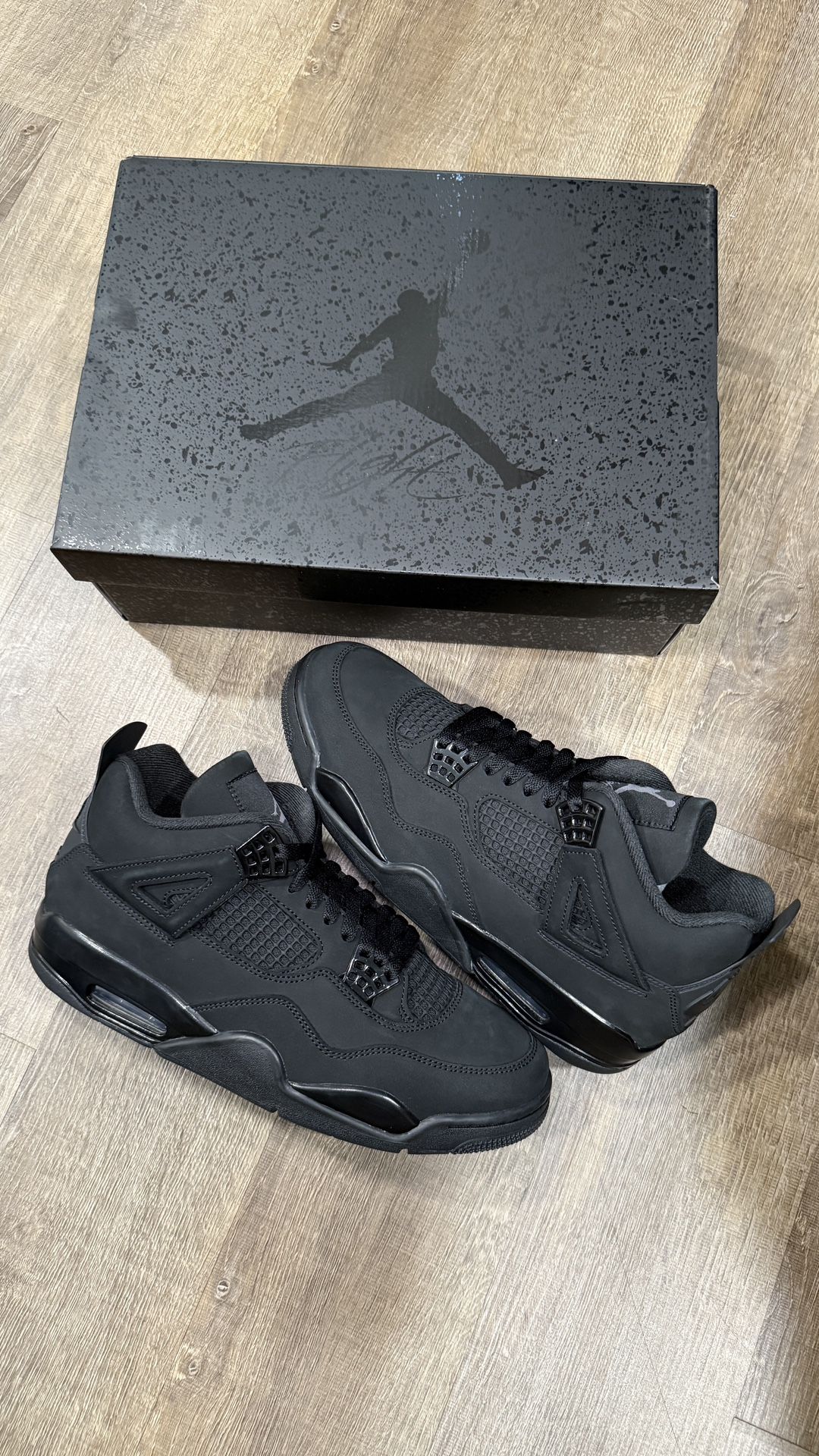 Jordan 4 Retro ‘Black Cats’ Size 12