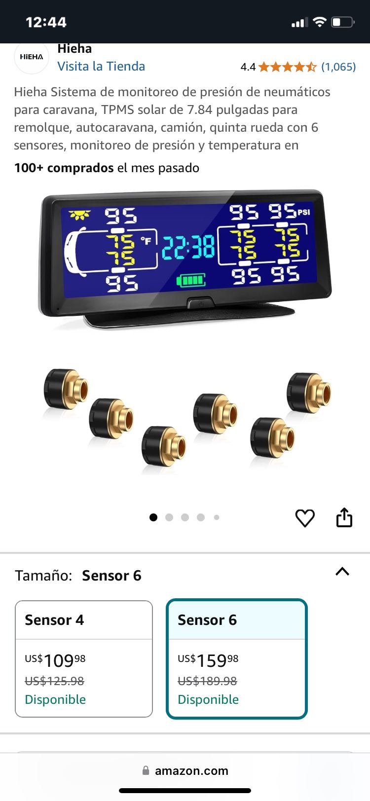 TPMS TIRE PRESSURE MONITORING SYSTEM (brand new in the box)