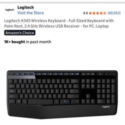 logitech k345