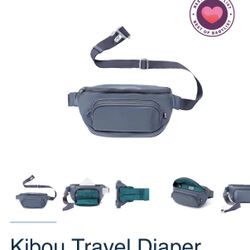 Never Used Kibou Travel Diaper bag