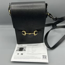 Gucci purse vertical horsebit 1955