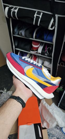Sacai X Nike LDwaffle Og Blue Red