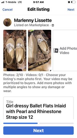 Girls Dressy  Ballet Flat Shoes 