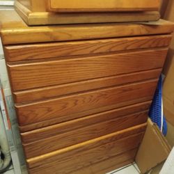 FREE Used 5 Drawer WOOD Dresser