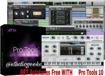 Pro Tools 10 HD with Autotunes for free !