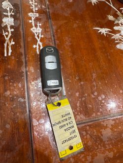 Mazda key fob