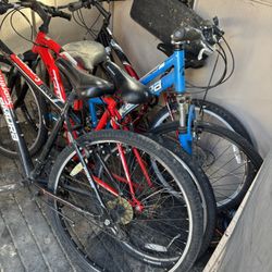 Bikes Qty 4 All Non Working Condition Needs Repair Or Parts