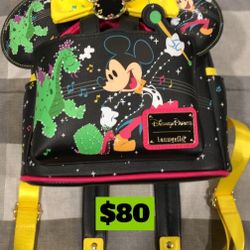 Loungefly Disney Electrical Parade Mini Backpack & Ears