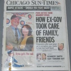 Ryne Sandberg HOF Acceptance Call Collectible Newspaper