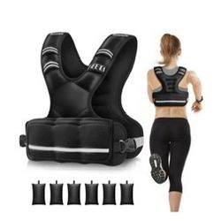 New Weighted Vests 4-10 Pound $25. 10-18 Pound $35