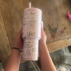 Large Taylor Swift Custom Tumbler