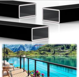Aluminum Black Handrails