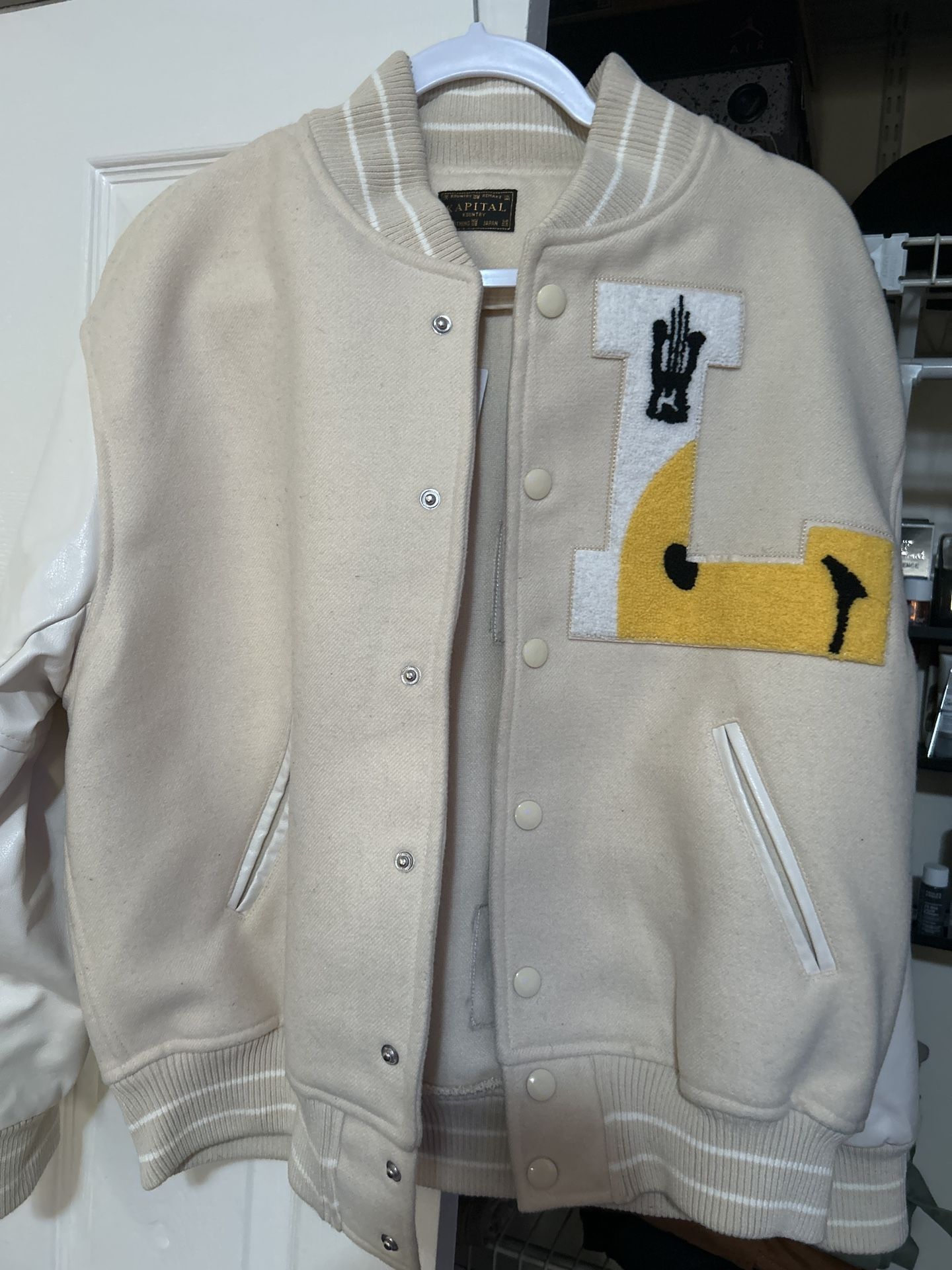 KAPITAL '40s Wool L-FIVE Varsity Jacket