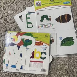 Eric Carle, La oruga muy hambrienta bulletin board letters & images