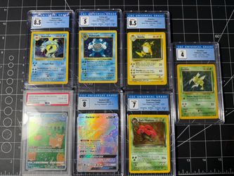 Graded Pokémon Cards PSA / CGC Slabs, check description