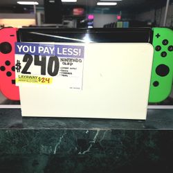 OLED NINTENDO SWITCH WITH DOCK