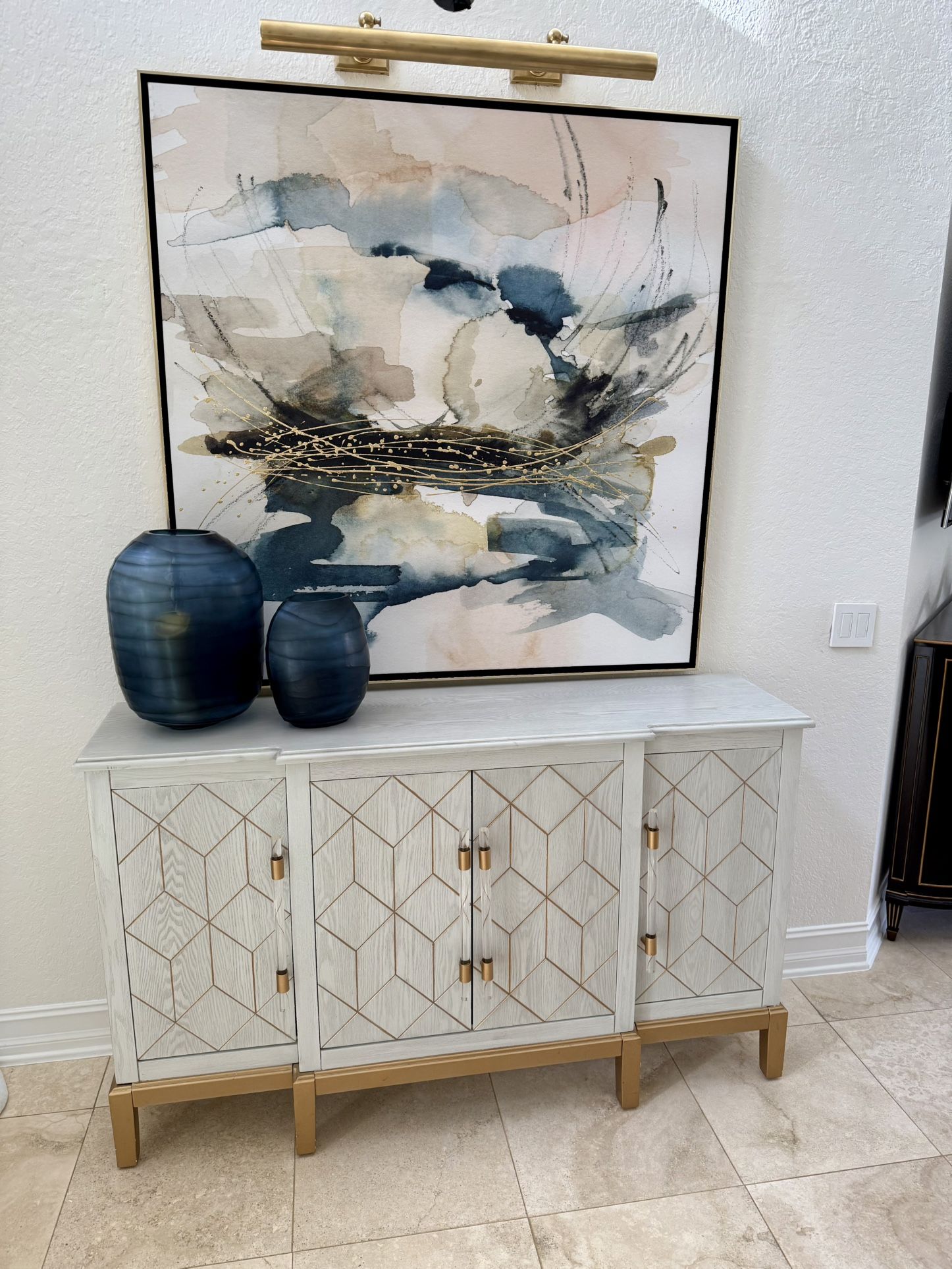 Sideboard / Media / Storage Cabinet 60 length x 15 3/4 deep x 36 high