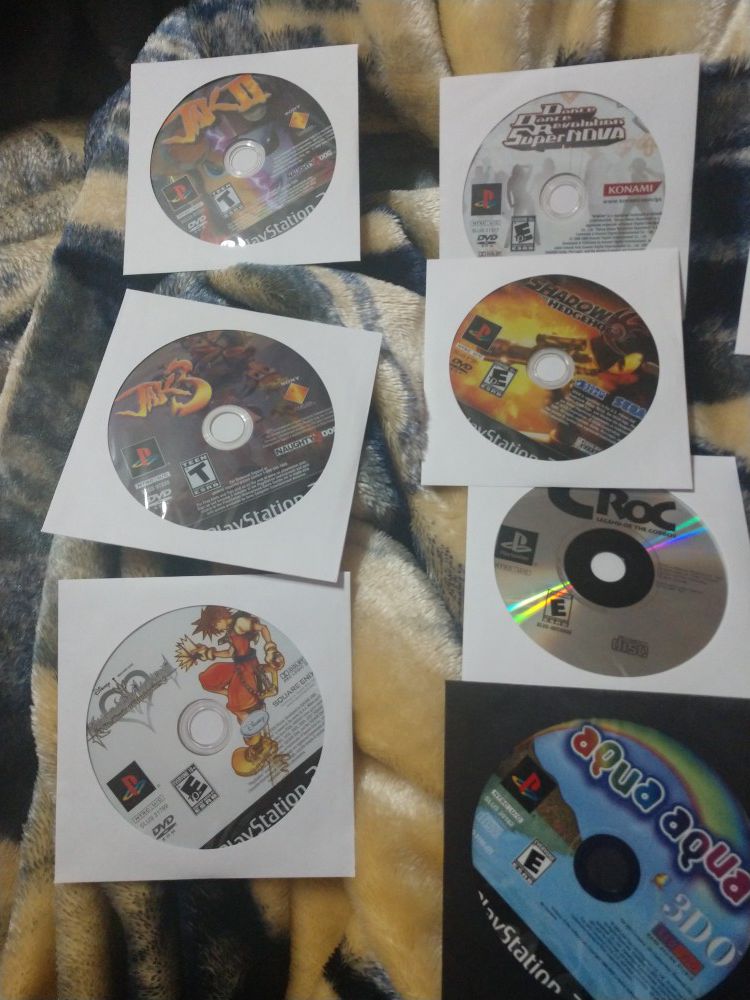 PS2 and PS1 Games