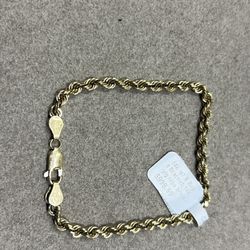 Gold Rope Bracelet 