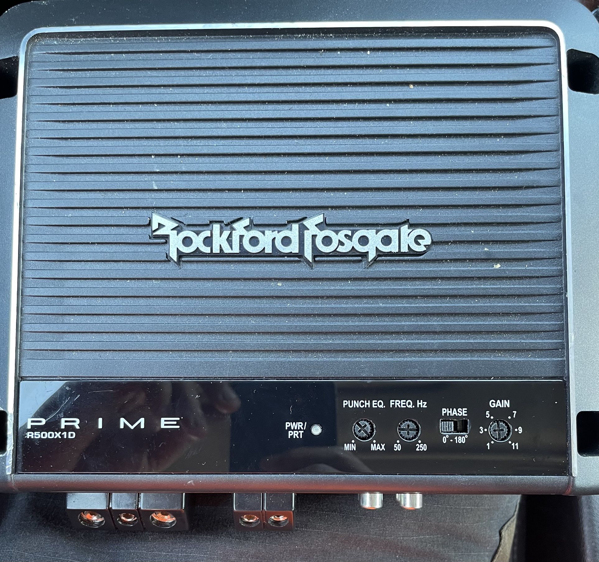Rockford Fosgate R500X1D Prime 1-Channel Class D Amplifier