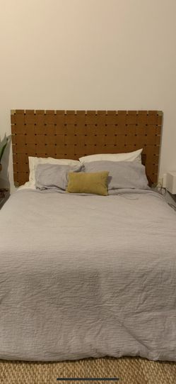Opalhouse Tansy Headboard Leather Like Weave Design