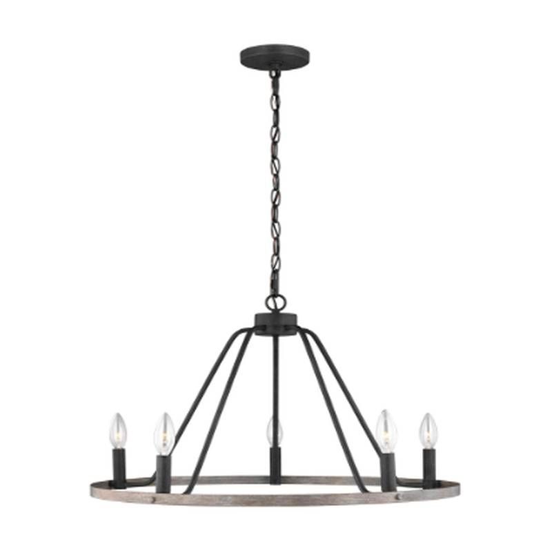 Lights Circle Kitch Sea gull lighting ray equipment rustic 5light