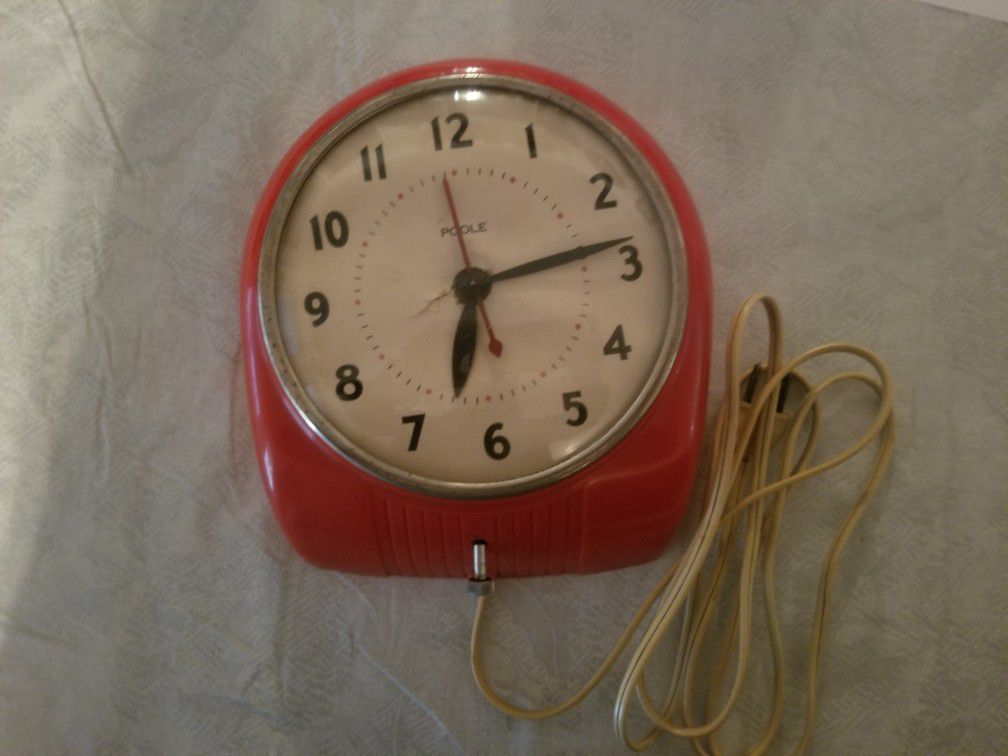 1950 Poole Clock 