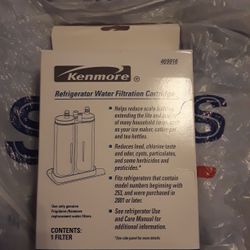Kenmore replacement refrigerator water filter