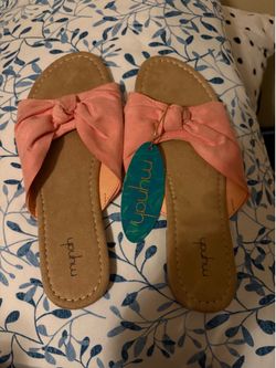 Pink sandals