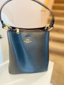 Mini Black Coach Shoulder Bag