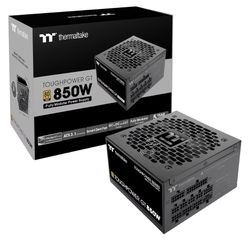Thermaltake Toughpower GT 850W ATX 3.1 Standard Power Supply; 80 Plus Gold Efficiency; Smart Zero Fan; Native 450W PCIe 5.1 Connector; PS-TPT-0850FNFA