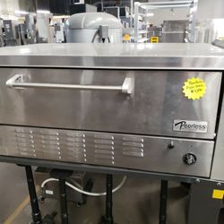 Used Peerless Single Deck Pizza Oven Natural Gas 